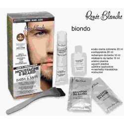 MOUSTACE & BEARD BARBA E BAFFI BIONDO