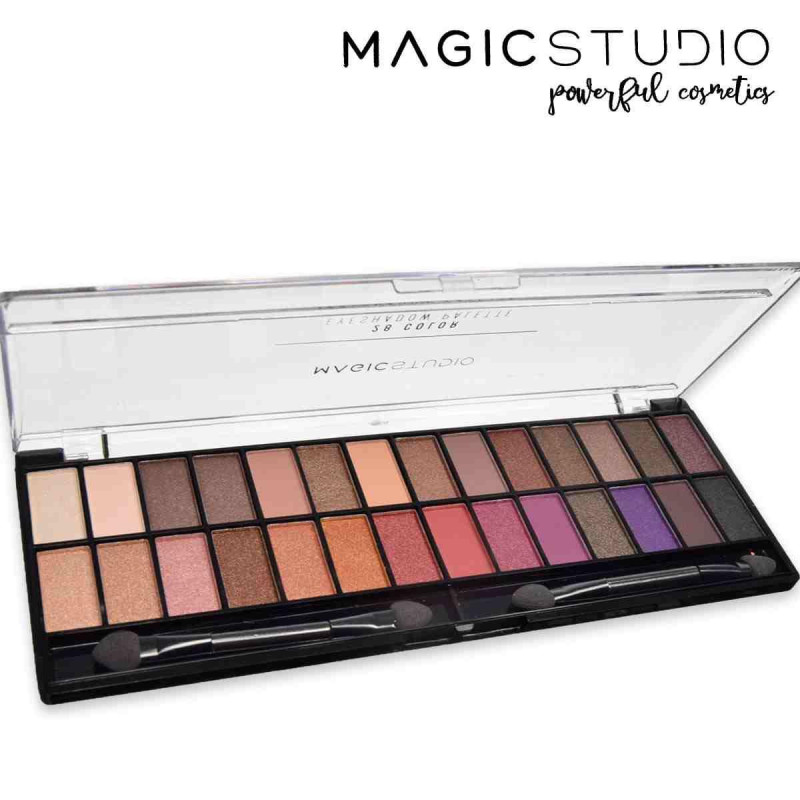 MAGIC STUDIO EYESHADOW PALETTE 28 COLORS
