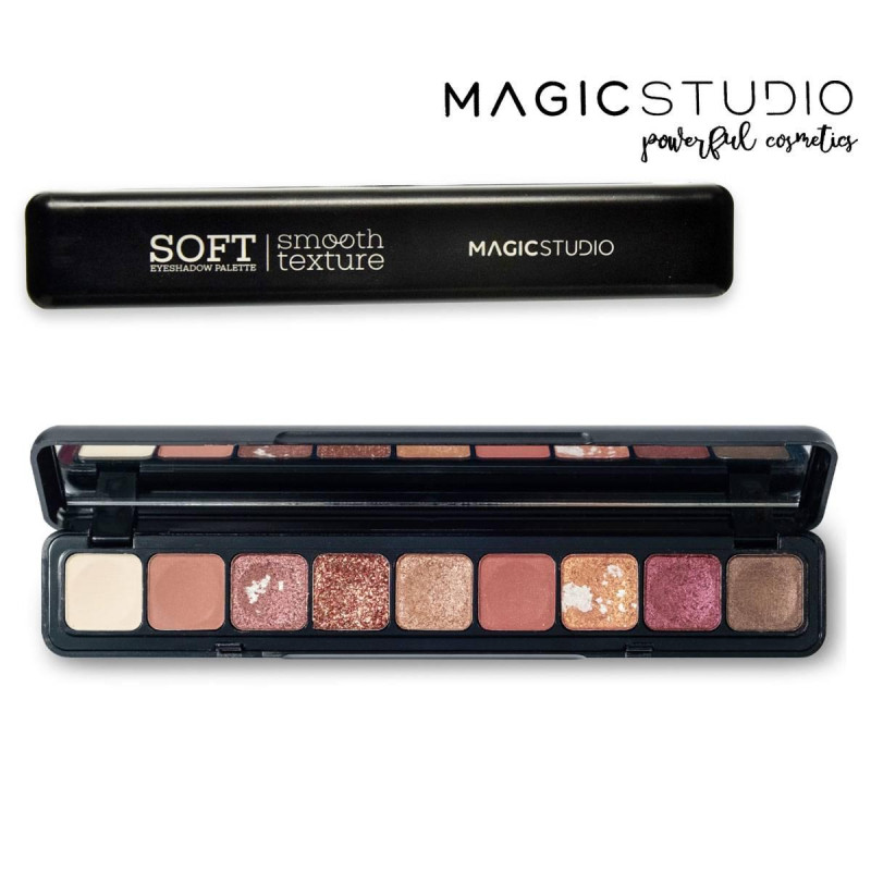 MAGIC STUDIO 9 SOFTY EYESHADOW PALETTE BRONZER