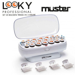MUSTER SET 20 BIGODINI RISCALDANTI "LOOKY"