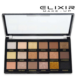 ELIXIR PALETTE EYE SHADOW PRO MOD.D 18 COLORI