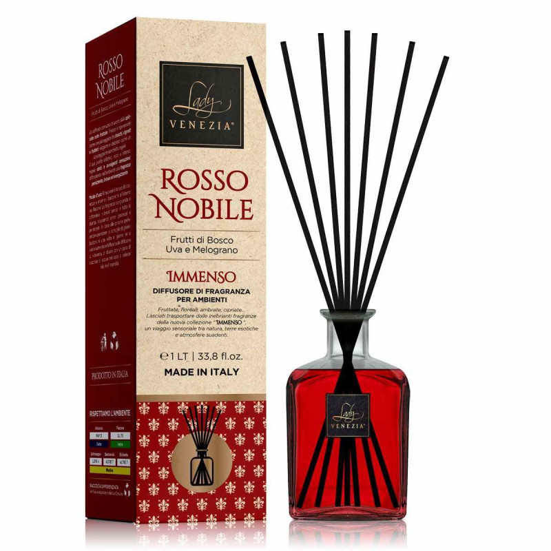 DIFFUSORE AMBIENTE IMMENSO 1 LITRO - ROSSO NOBILE