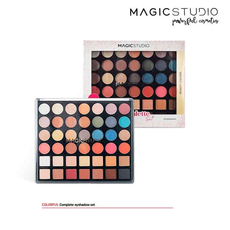 MAGIC STUDIO COLORFUL COMPLETE EYESHADOW SET