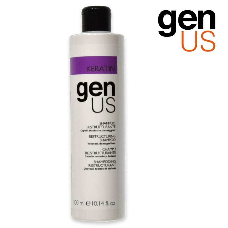 GENUS KERATIN RESTRUCTURING SHAMPOO 300ML