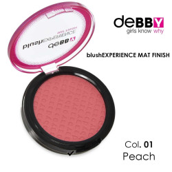 DEBBY BLUSH EXPERIENCE MAT FINISH 01 PEACH