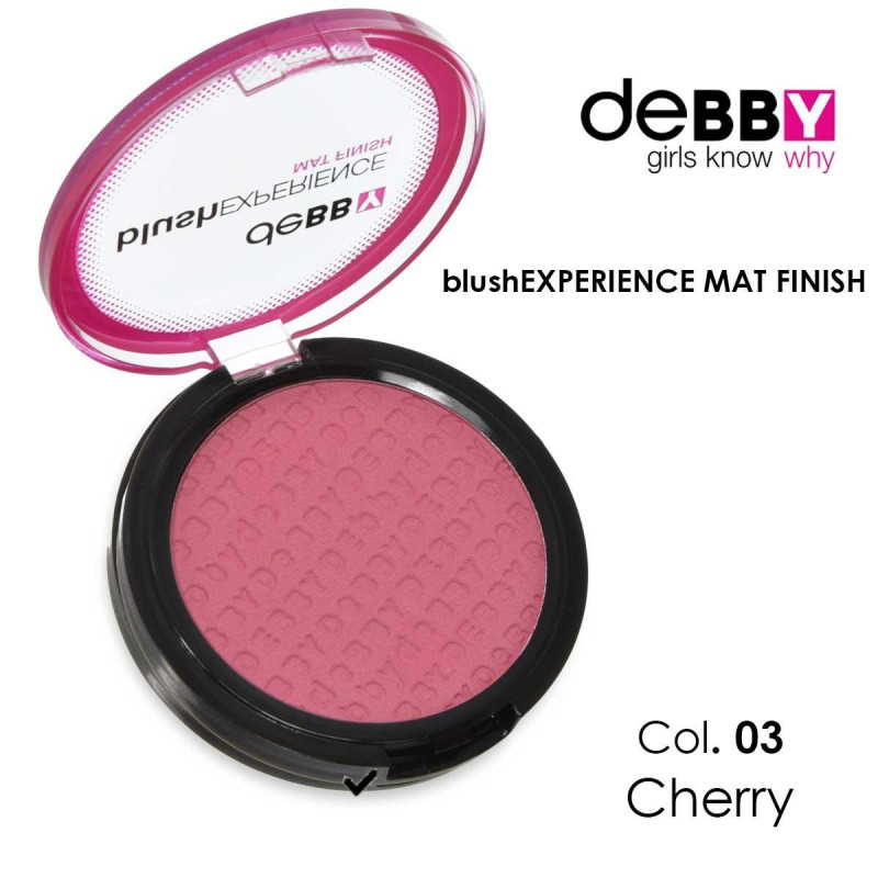DEBBY BLUSH EXPERIENCE MAT FINISH 03 CHERRY