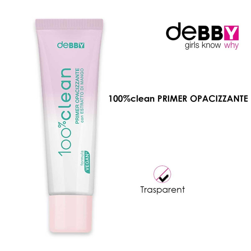 DEBBY PRIMER 100% CLEAN TRASPARENT