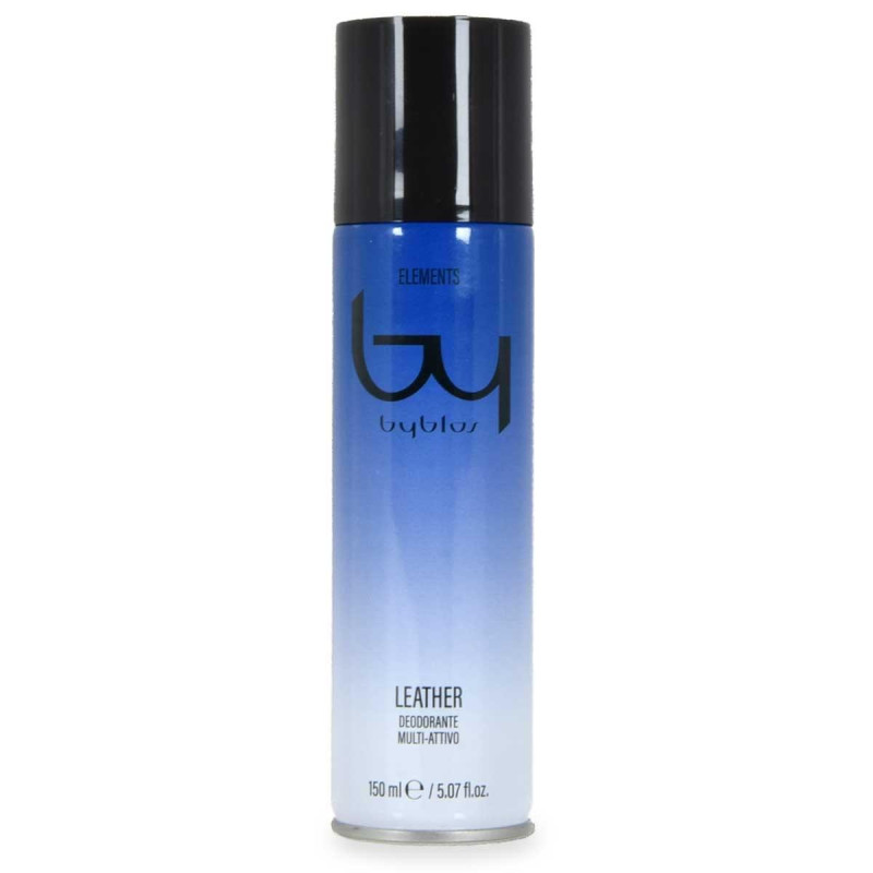 BYBLOS SCENTED DEODORANT 150 ML LEATHER - BY BYBLOS ELEMENTS