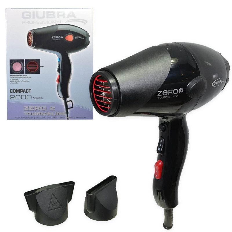 PHON ZERO 2 COMPACT TOURMALINE 2000 W NERO
