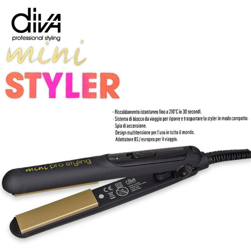 PIASTRA DIVA PROFESSIONAL MINI STYLER