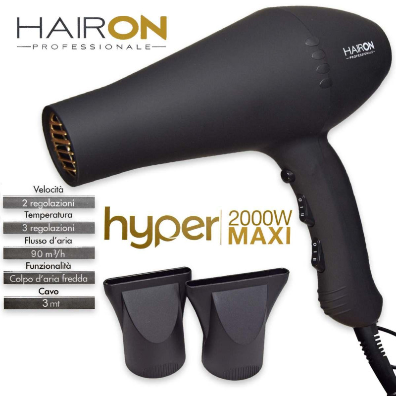 PHON HYPER RUBBER BLACK HAIRONE