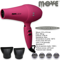 PHON MOVE JOY 2000 WATT SOFT TOUCH PINK