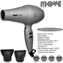 PHON MOVE JOY 2000 WATT SOFT TOUCH SILVER