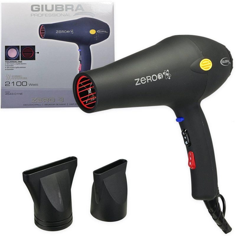 PHON ZERO 3 GOMMATO TOURMALINE IONIC 2100 W NERO