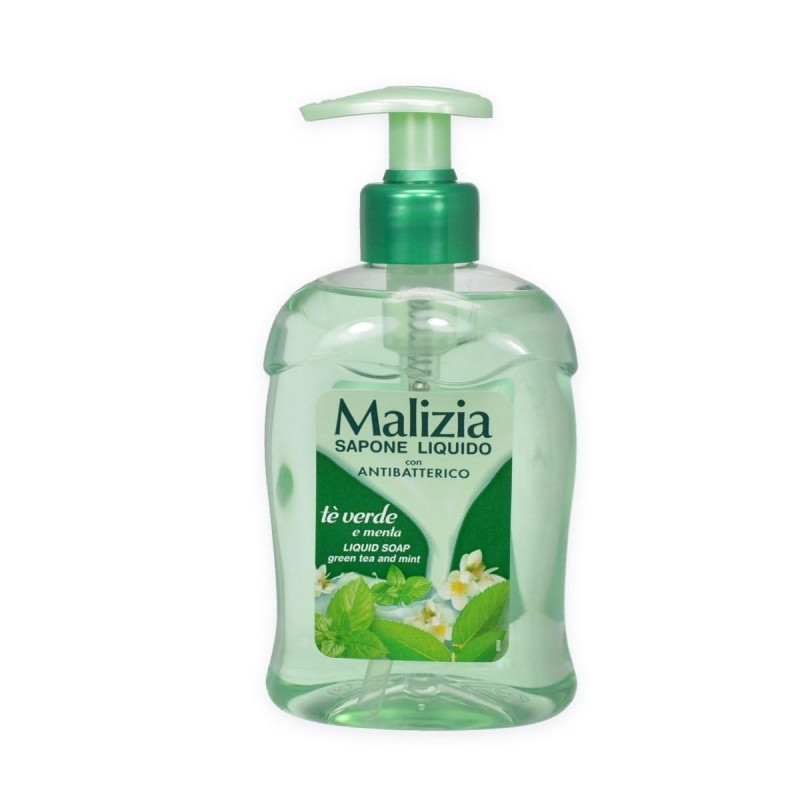 MALIZIA SAPONE LIQUIDO 300 ML TE VERDE E MENTA