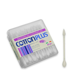COTTON PLUS 80 BASTONCINI MAKE-UP COTONATI