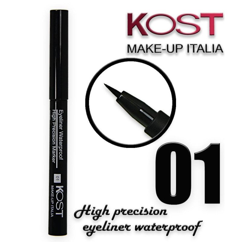 EYELINER WATERPROOF KOST 01