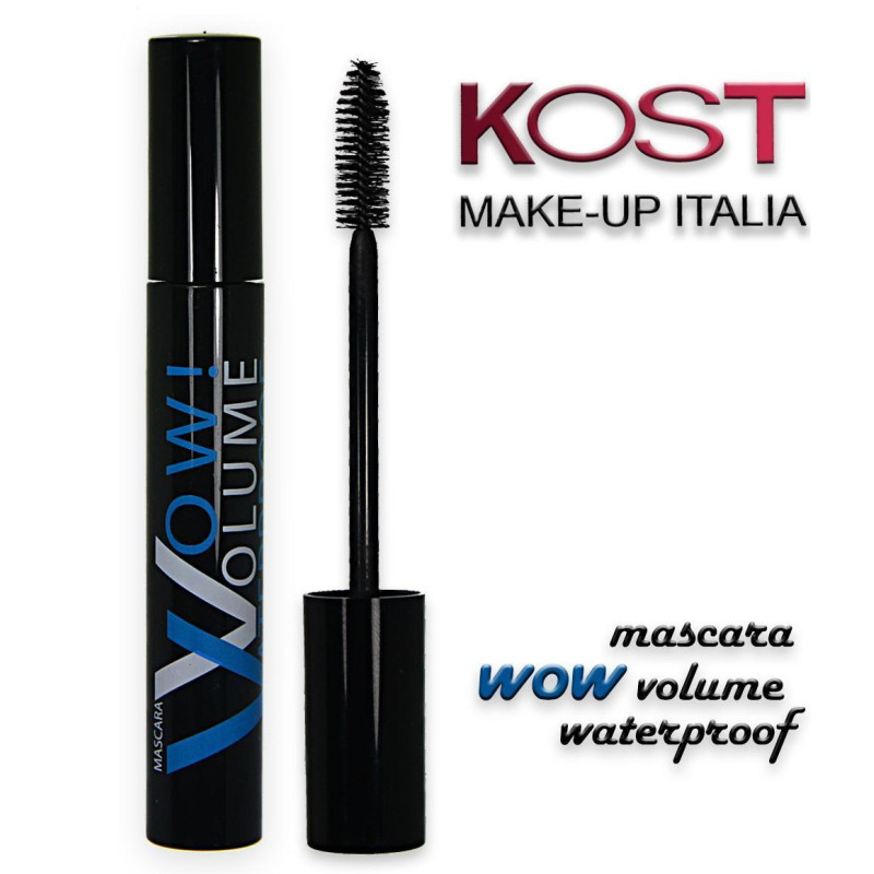 MASCARA WOW VOLUME WATERPROOF KOST 01