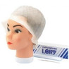 CUFFIA MECHES LORY BIANCA CON UNCINETTO