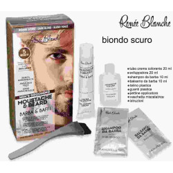 MOUSTACE & BEAARD BARBA E BAFFI BIONDO SCURO