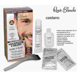 MOUSTACE & BEARD BARBA E BAFFI CASTANO