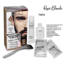 MOUSTACE & BEARD BARBA E BAFFI NERO