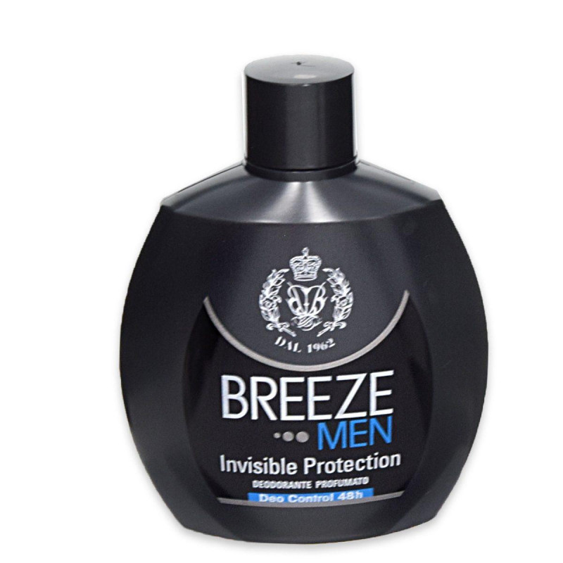 BREEZE DEO SQUEEZE 100 ML MEN INVISIBLE