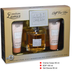COFFRET JUST PERFECT DREAM 3 PEZZI