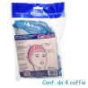 CUFFIA MECHES STAMPATA KIT 4 PEZZI