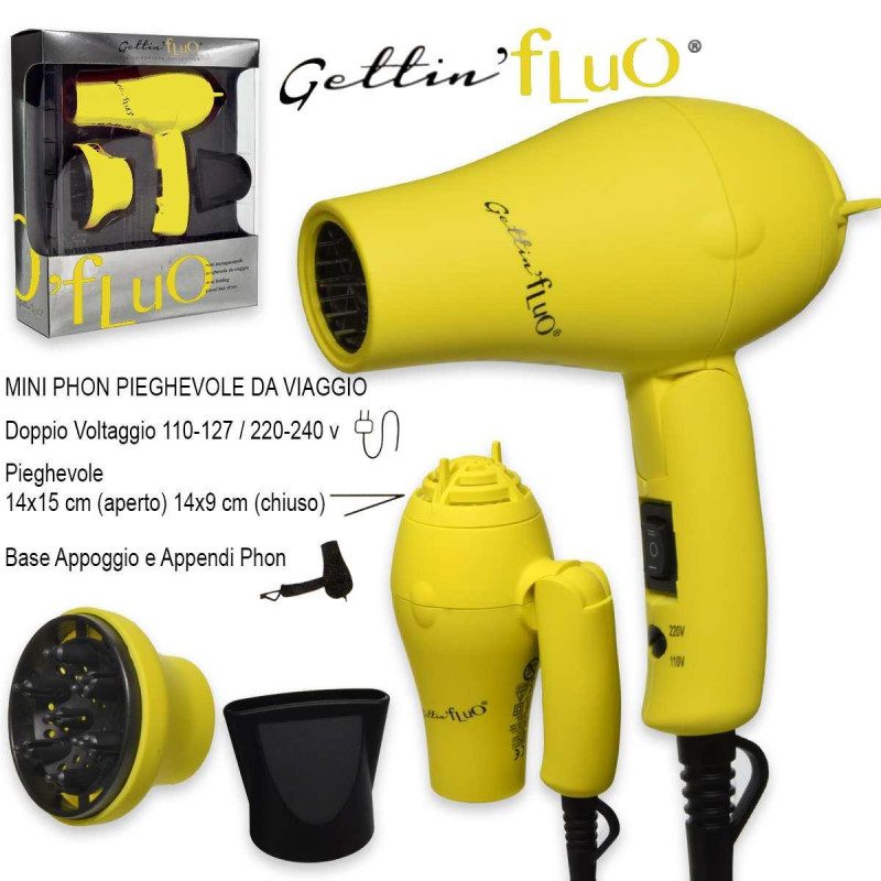 LABOR MINIPHON DA VIAGGIO GETTIN FLUO GIALLO