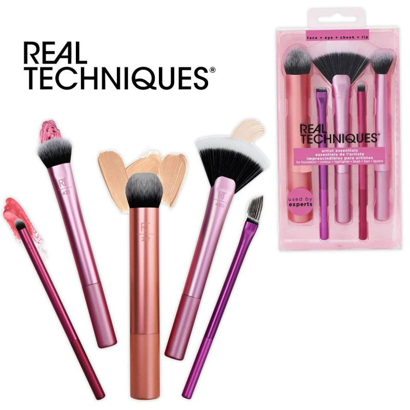 REAL TECHNIQUES ARTIST ESSENTIALS SET COMPLETO