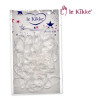 LE KIKKE CARD DA 24 BUSTINE DA 100 PEZZI TRASPARENTE