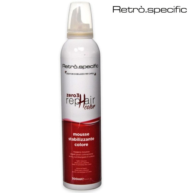 RETRO' ZERO3 MOUSSE STABILIZZANTE COLORE 300ML