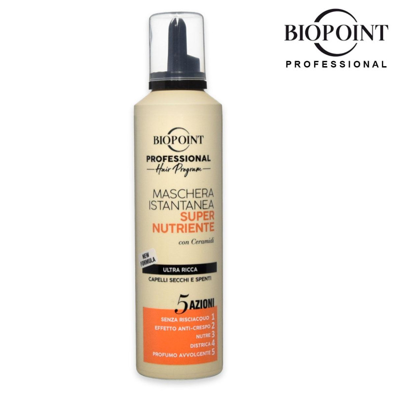 BIOPOINT MASK MOUSSE NUTRIENTE 250 ML