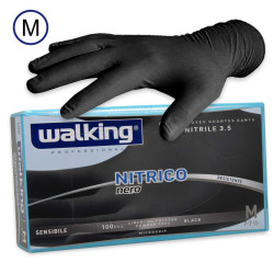 GUANTI NITRICO NERO TG MEDIUM WALKING