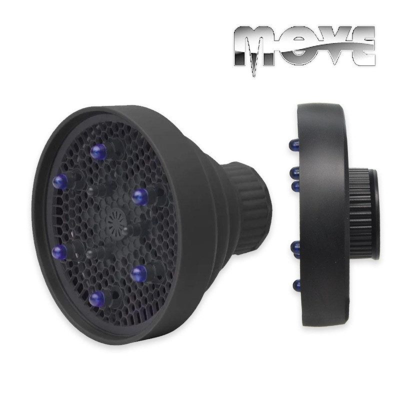 MOVE DIFFUSORE UNIVERSALE RETRAIBILE IN SILICONE BLACK