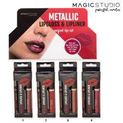 MAGIC STUDIO METALLIC LIPGLOSS & LIPLINER