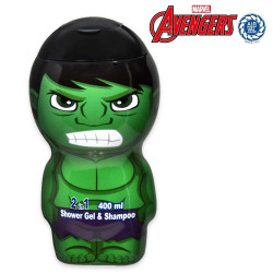 HULK GEL DOCCIA E SHAMPOO 2D 400 ML