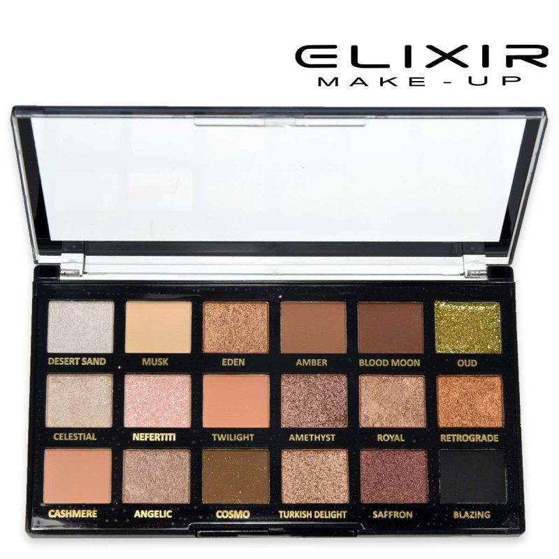 ELIXIR PALETTE EYE SHADOW PRO MOD.C 18 COLORI