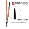 I BROW SCULPT LONG LASTING MEDIUM BROWN