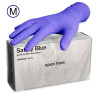 GUANTI NITRILE SAFETY BLUE MEDIUM