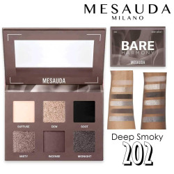 MESAUDA BARE HARMONY PALETTE 202 - DEEP SMOKY
