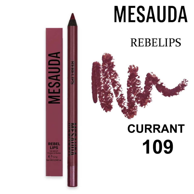 MESAUDA REBEL LIPS CURRANT 109