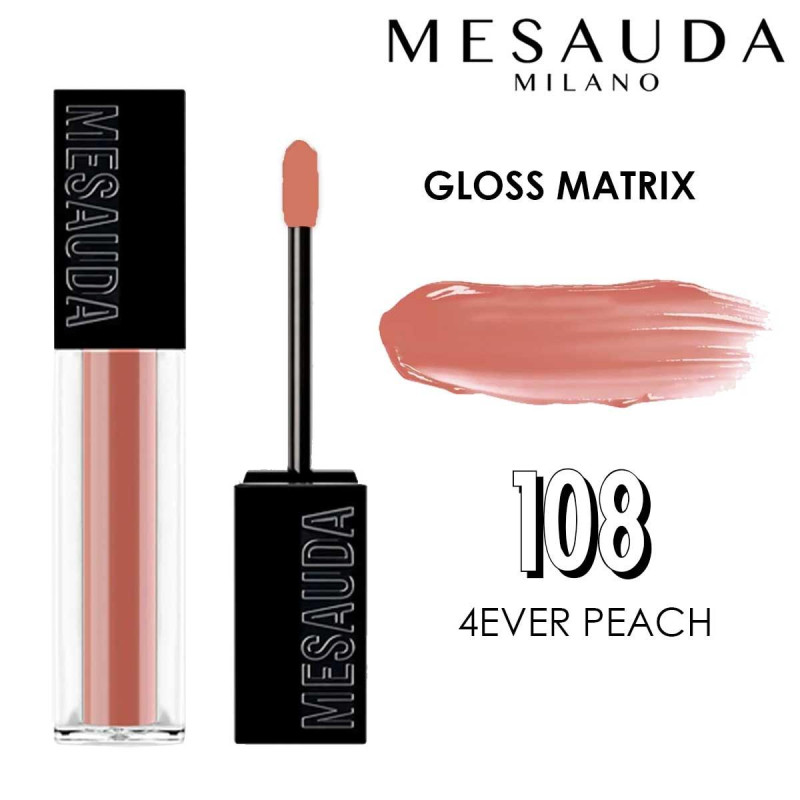 MESAUDA GLOSS MATRIX 108 - 4EVER PEACH