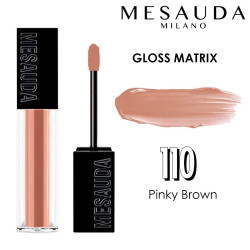 MESAUDA GLOSS MATRIX 110 - PINKY BROWN