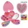 PINK HEARTSHAPED MAKE-UP COMPACT