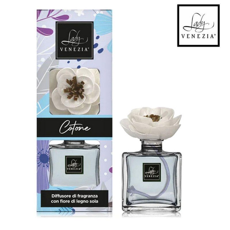 PROFUMATORE AMBIENTE CUBO FIORE 100 ML - COTONE