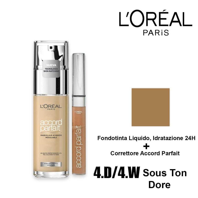 L'OREAL FONDOTINTA 4D + 3D