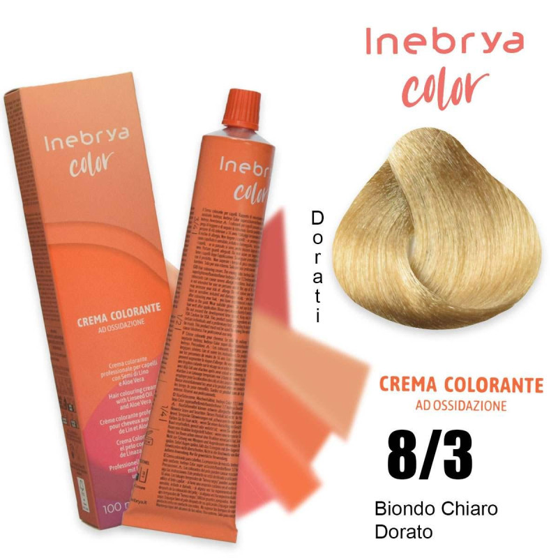 INEBRYA COLOR 8/3 100ML