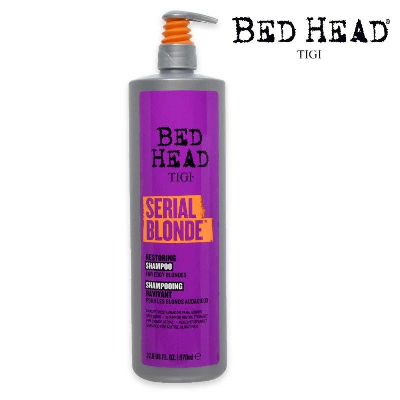 TIGI SERIAL BLONDE SHAMPOO BACK 970 ML